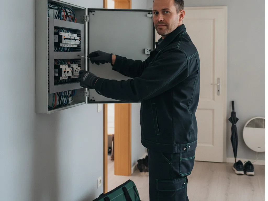 Électricien professionnel Neuchâtel — intervention sur tableau électrique